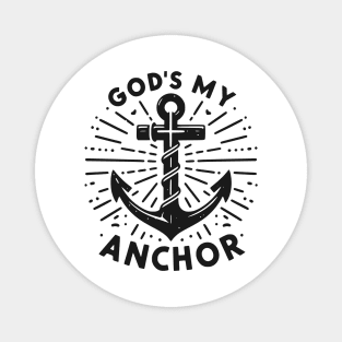 God’s My Anchor Magnet